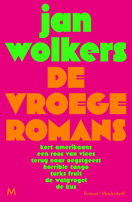 De vroege romans - cover