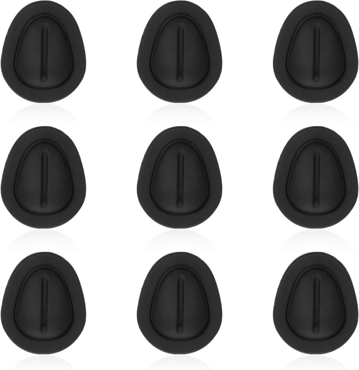 Allecto Plus - Universele bekerhouder positiebegrenzer voor auto - zelfklevende anti-shake onderzetter - auto-interieuraccessoires - 9 stuks - auto vrachtwagen SUV.