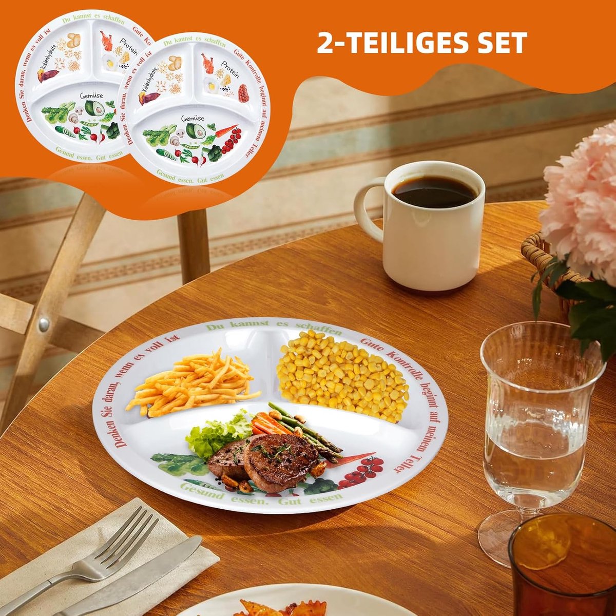 Verschillende Soorten Granen Met Lepel In De Glasplaat. Gezonde Voeding Gezonde Voeding Op Tafel Met Gedroogde Bloemen Twee Borden Met Verschillende Granen 99074 801