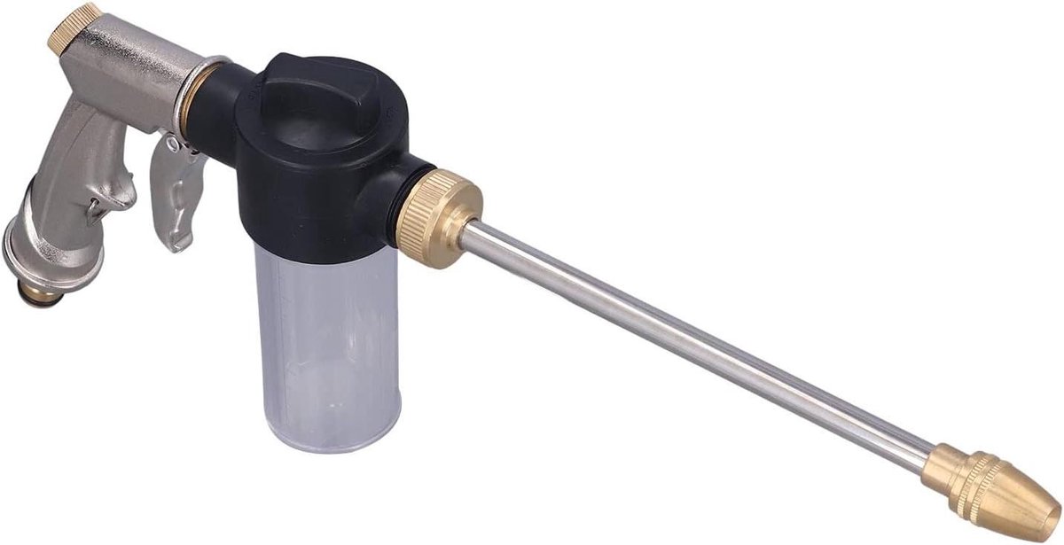 Allecto Plus - Hogedruk Waterpistool voor Auto Wassen en Vloerreiniging met Tuinslang Nozzle Sproeier