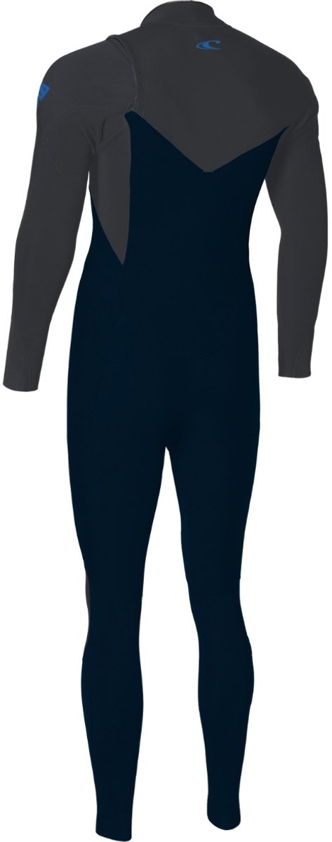 2025 O'Neill Heren Epic 5/4mm Borst Ritssluiting Wetsuit - Abyss