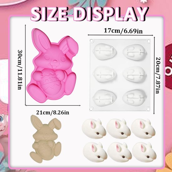 Holografische chocoladevorm van silicone - Herbruikbare bakvorm voor DIY chocolade en snoepjes, Geschikt voor vaatwasser