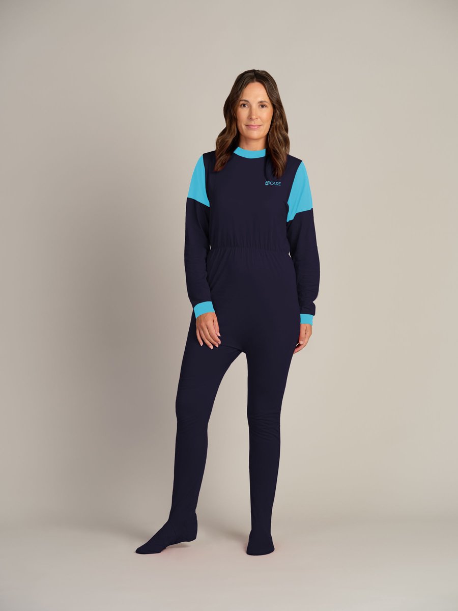 Goedkoopste Jersey hansop met voet | Rugritssluiting | Plukpak | Donkerblauw | L