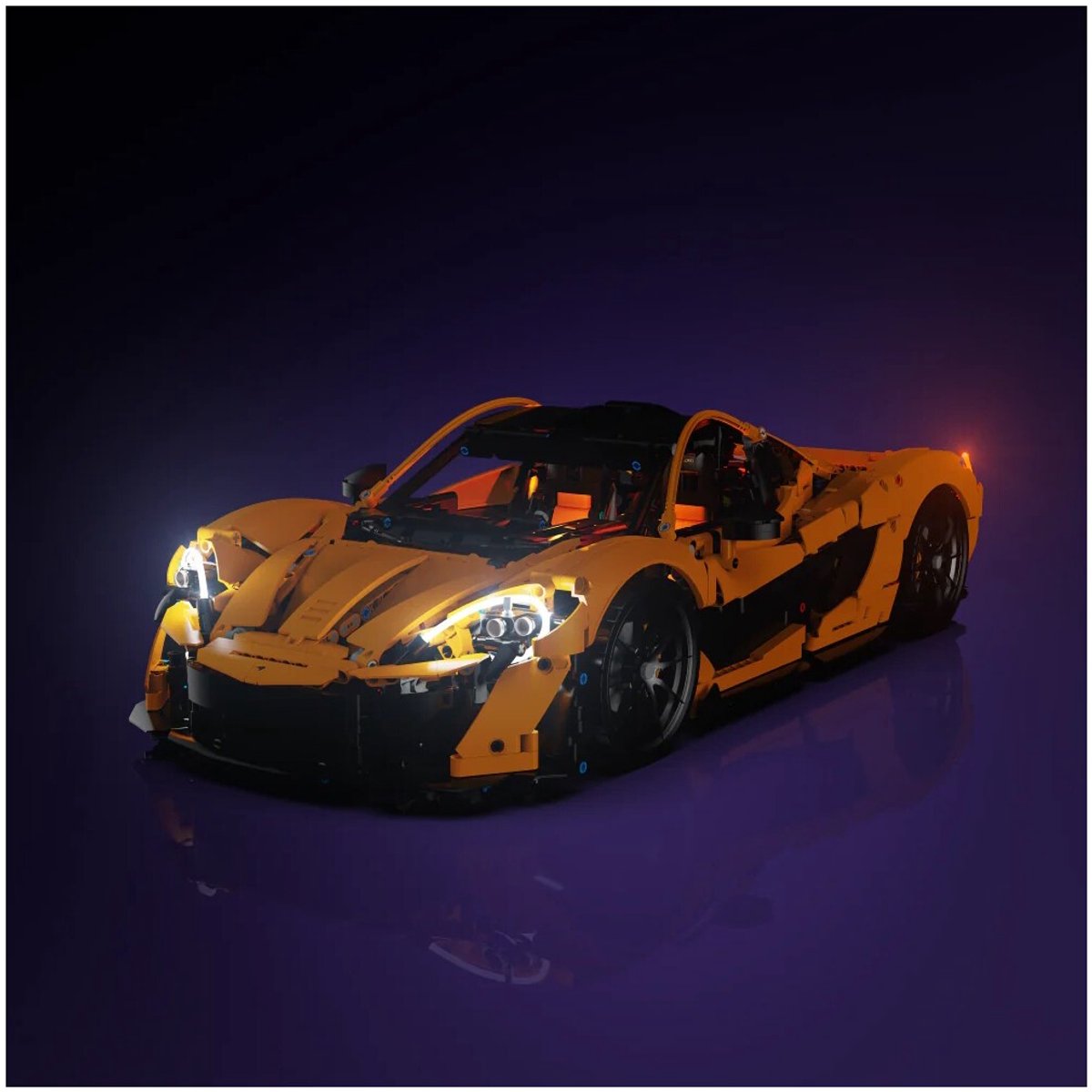 LMB 2.0 - Verlichtingsset geschikt voor LEGO® McLaren P1 Supercar 42172