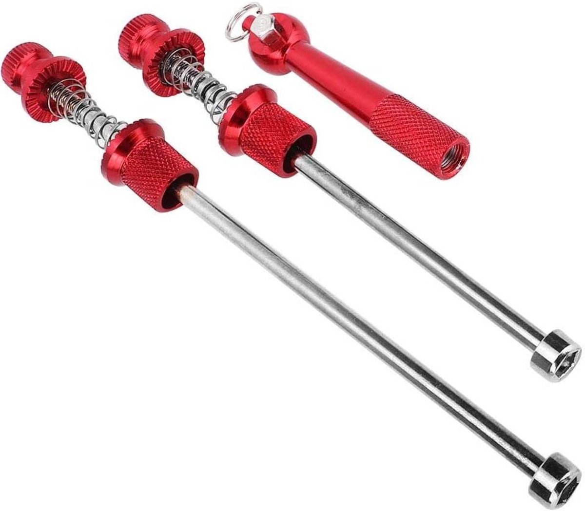 Allecto Plus - Quick Release Hendel Wielvergrendeling Spiesjes Racefiets - Wielen Beveiliging
