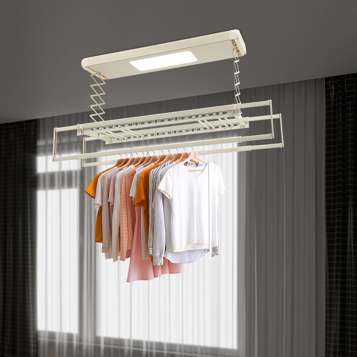 RFWR Compact elektrisch wasrek met afstandsbediening en ledverlichting thumbnail 6