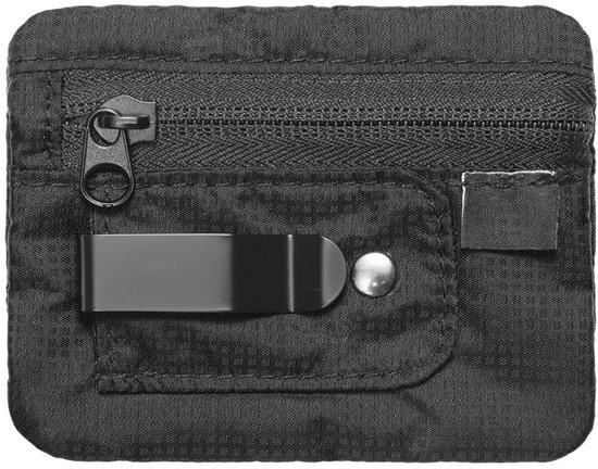 Portefeuille Compact I CLIP En Cuir - Couleur Camel - Neuf Avec étiquettes