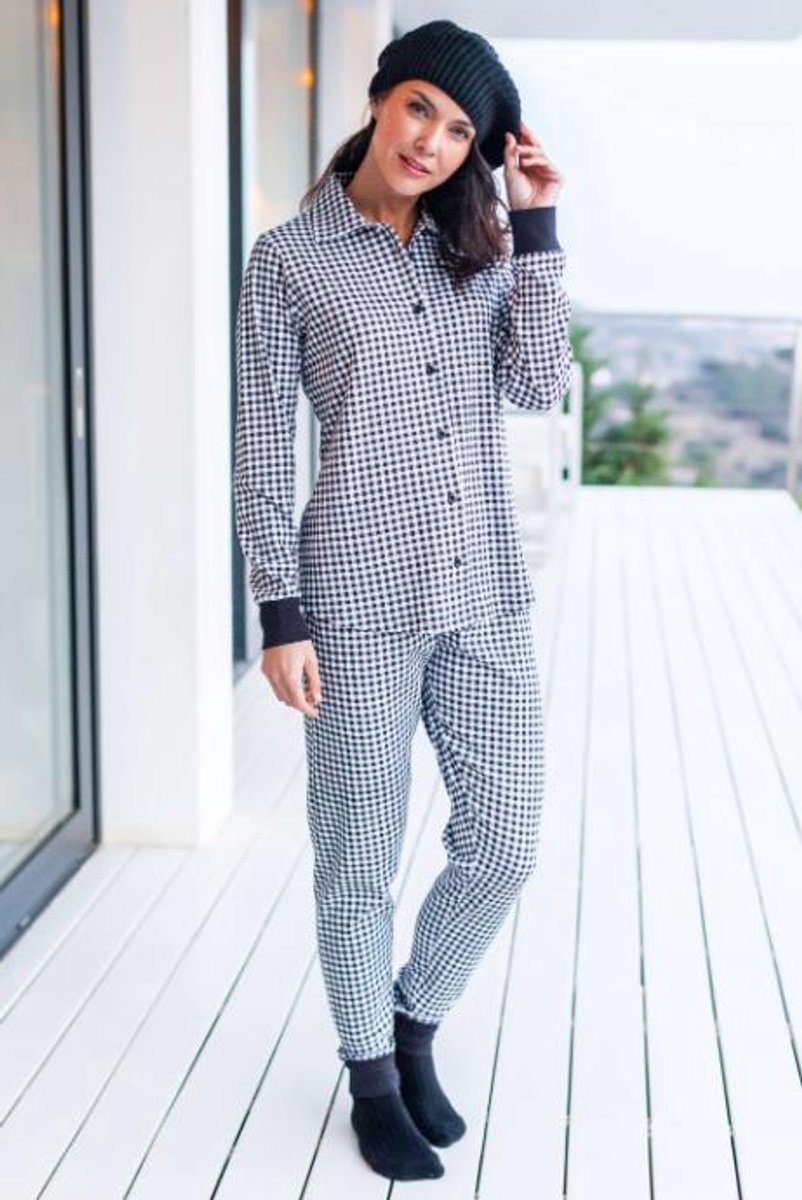 Barandi Boreal Pyjama 12-24 Zwart/Wit