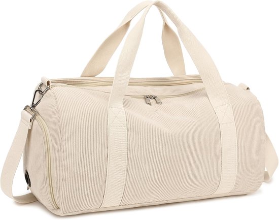 LIVACASA Sac à Cordon étanche En Oxford 43x33 Cm – 5,5 L, Avec Poche Zippée, Mousqueton Antivol, Pour Sport, Plage, école