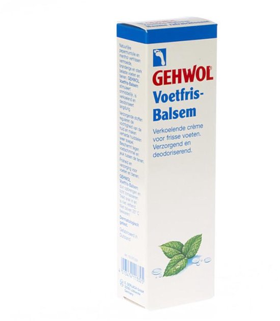 Gehwol Voetfris Balsem - voetencreme beschermt, verfrist en verkoelt langdurig - Tube 75ml