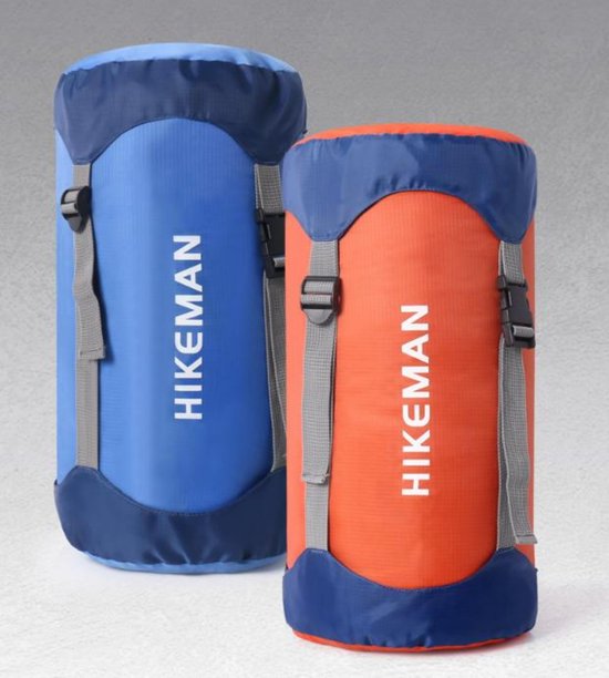 Slaapzak compressiezak - L - 25L - 25,5*50CM - Geschikt voor slaapzakken met een gewicht van 1,5kg-2,3kg - Waterdichte, ultralichte, compacte ruimtebesparende uitrusting - Geschikt voor kamperen, reizen en buitenactiviteiten van Merkloos — afbeelding 2