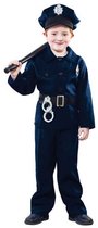 Politie pak kind jongen
