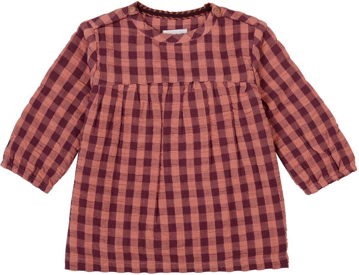 Noppies Dress Funes long sleeve Meisjes Jurk - Maat 86