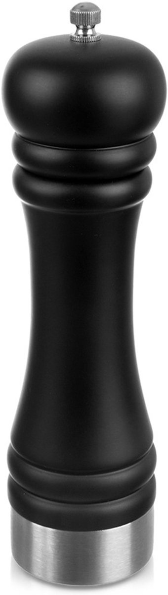 Zout- en Pepermolen Houten Zwart 21,5 cm - Peper- en Zoutmolen - Kruidenmolen - Zout en Pe