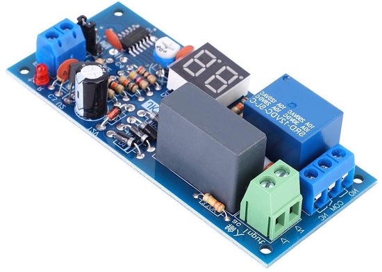 Allecto Plus - Vertraagde Timer Relais Module 220V AC Cyclus Timer... | bol