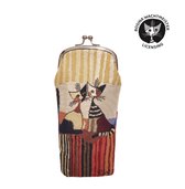 Porte-lunettes - Étui à lunettes - Rosina Cat Cappia - Chat - Chats - Rosina Wachtmeister