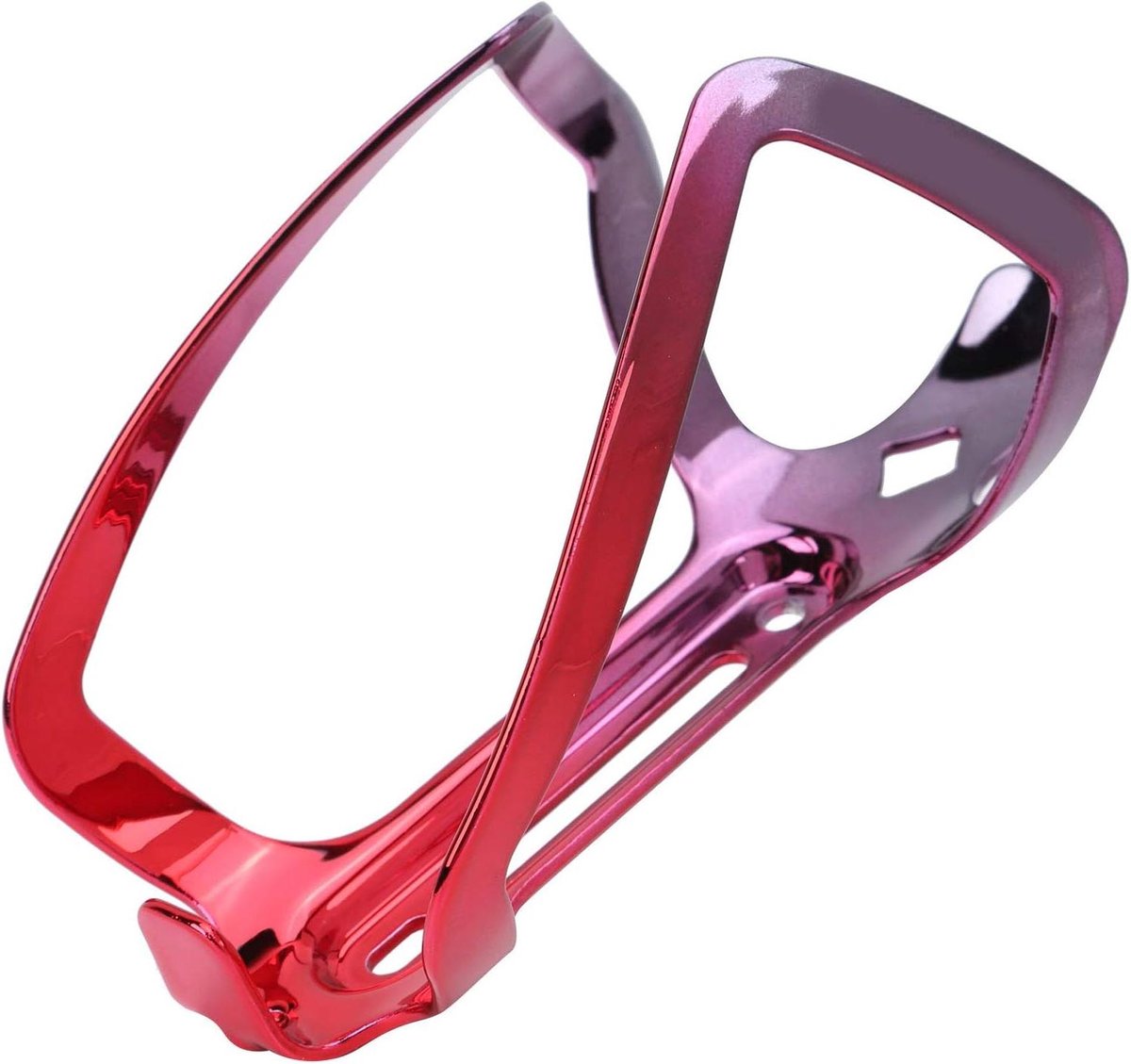 Allecto Plus - Fiets Bidonhouder Aluminium Mountainbike Drank Bidon Houder Montage Fietsen Drinkfles Houder (Donker Rood)