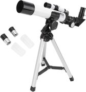 Bol.com Titel: Telescoop 40mm opening 400mm brandpuntsafstand - Draagbare Astronomiebrekers Telescoop voor volwassenen en kinder... aanbieding