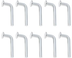 Allecto Plus - 100 stuks Palletstelling Drop Pin Locking Clips | Palletstelling Haken | Zware Bouten | Stellage Shelf Stand | Opslaginrichting winkelmagazijn | Duurzaam metaal | Eenvoudige installatie.