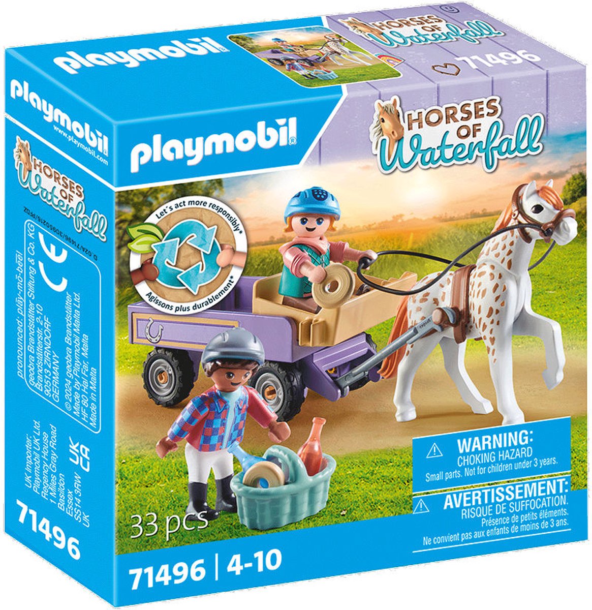 PLAYMOBIL Horses of Waterfall Ponykoets - 71496 — afbeelding 9