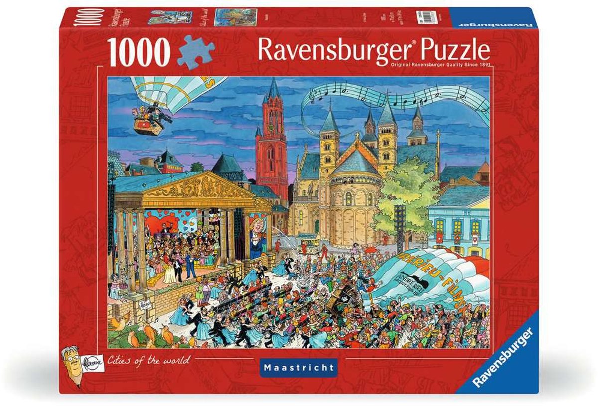 Ravensburger puzzel Fleroux Maastricht - Puzzel - 1000 stukjes - Vanaf 12 jaar — afbeelding 4