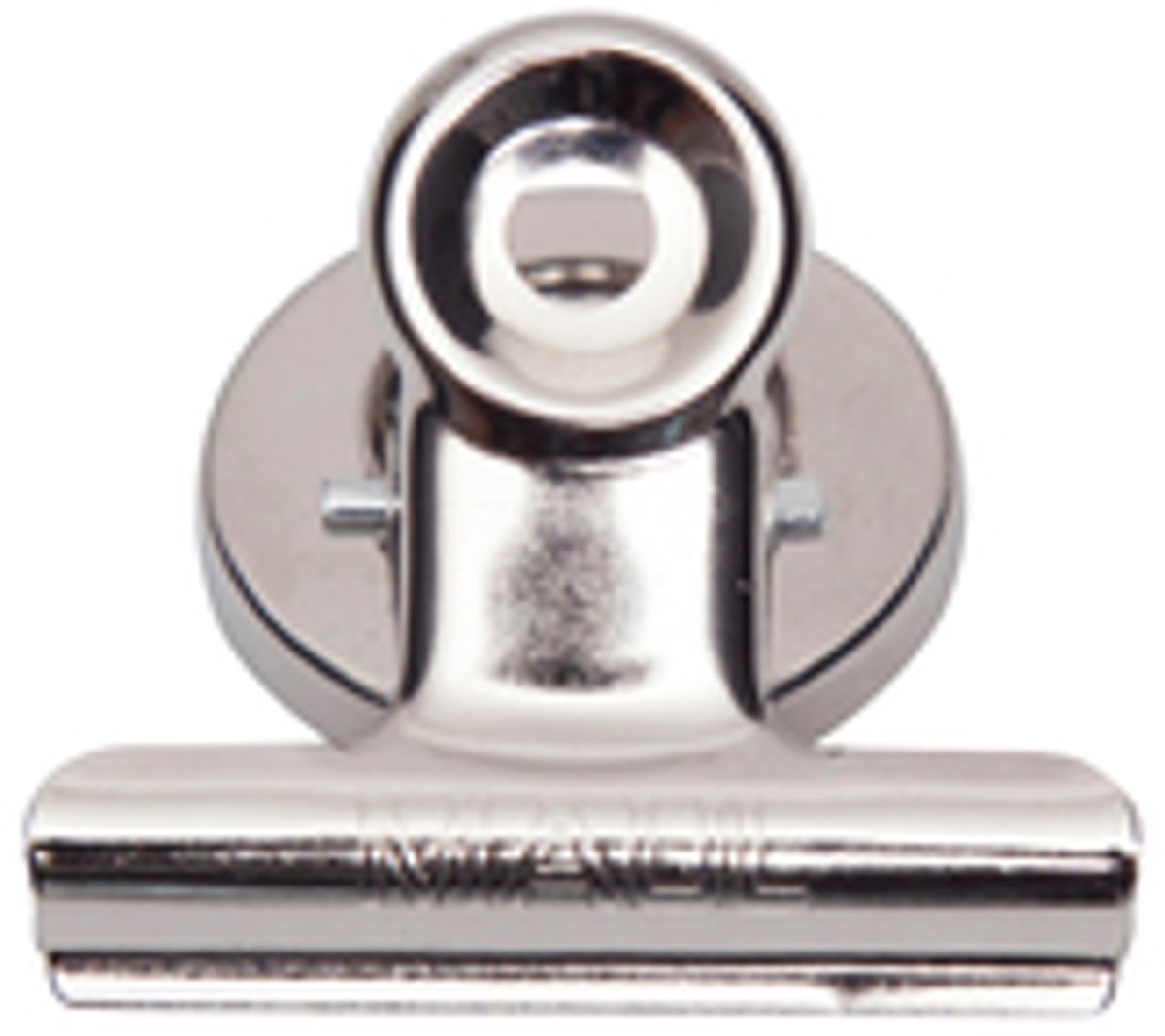 Papierklem maul bulldog magneet 40mm zilver 2st | 288 stuks