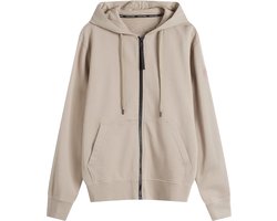 Canada Goose Huron Full Zip Hoodie 'Limestone/Beige'.