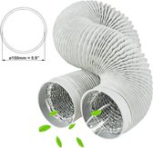 Afvoerslang airco slang - Luchtafvoerslang - buitenmaat Ø150mm - 3 meter - Geschikt voor: Air Ventilation