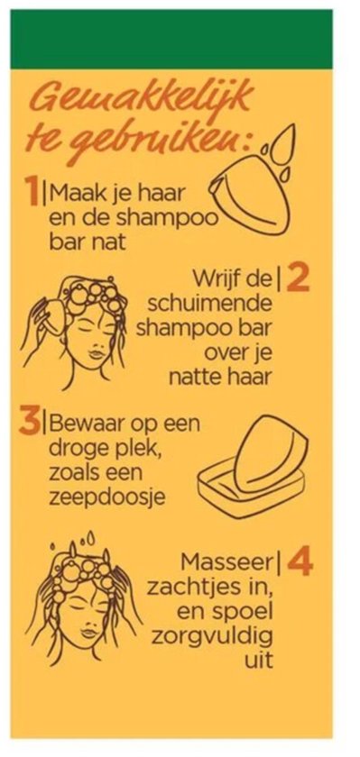 Garnier Loving Blends Honing Goud Shampoo Bar - 3 x 60 gr - Voordeelverpakking