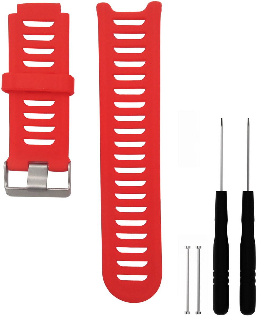 Horlogeband siliconen Geschik voor Garmin Forerunner 910XT