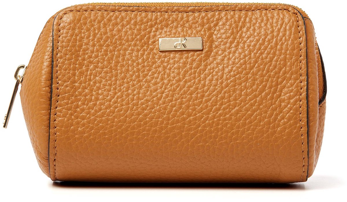 Make up etui dR Amsterdam | Make up tasje klein | Make up tasje dames klein | Make up etui klein van 100% volnerf rundleder | Ideaal voor het veilig opbergen van je make up | 110631