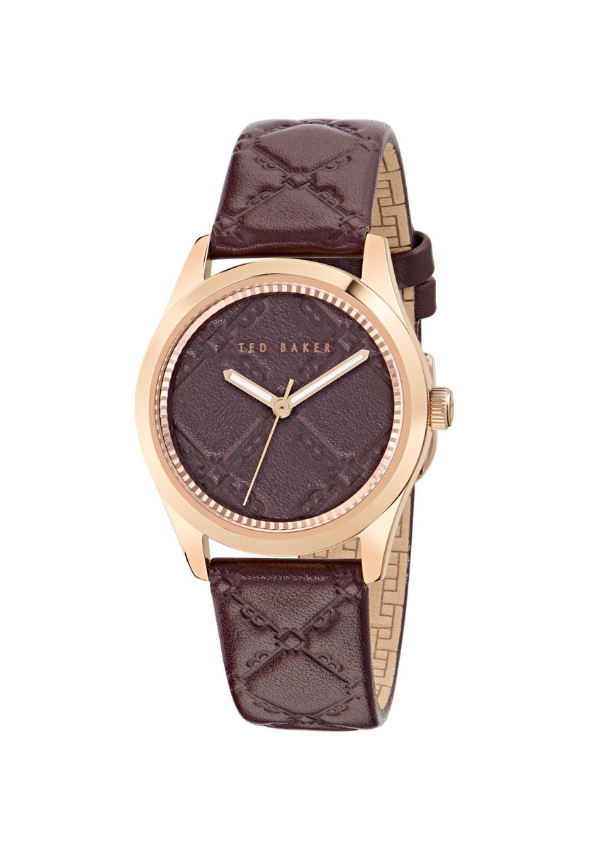 Ted Baker Coolly Quartz Analoog Horloge Burgundy Kast: 100% Roestvrij Staal | Armband: 100% Leer 34 BKPCLS502W0, BKPCLS503W0, BKPCLS504W0, BKPCLS505W0
