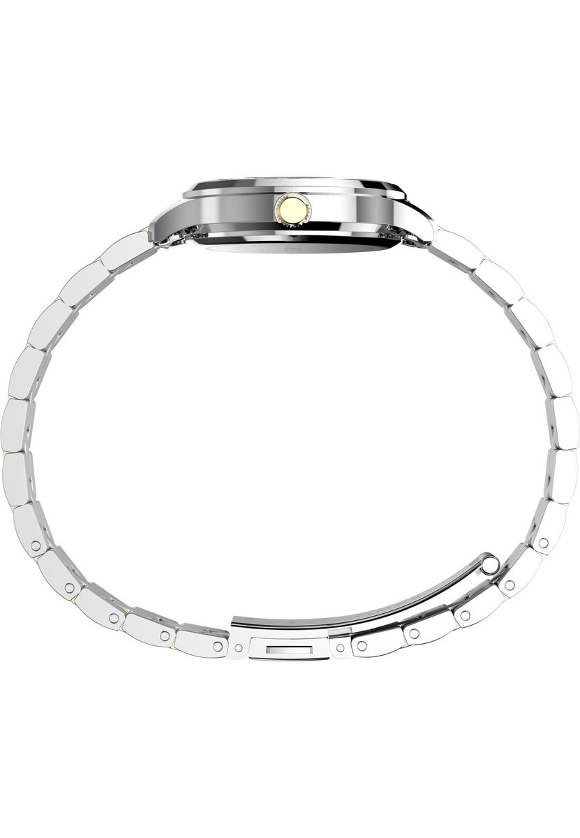 Timex Peyton Quartz Analoog Horloge Twee Toon Kast: 100% Loodarm Messing | Armband: 100% Roestvrij Staal 32 TW2W98100AJ, TW2W98200AJ, TW2W98400AJ