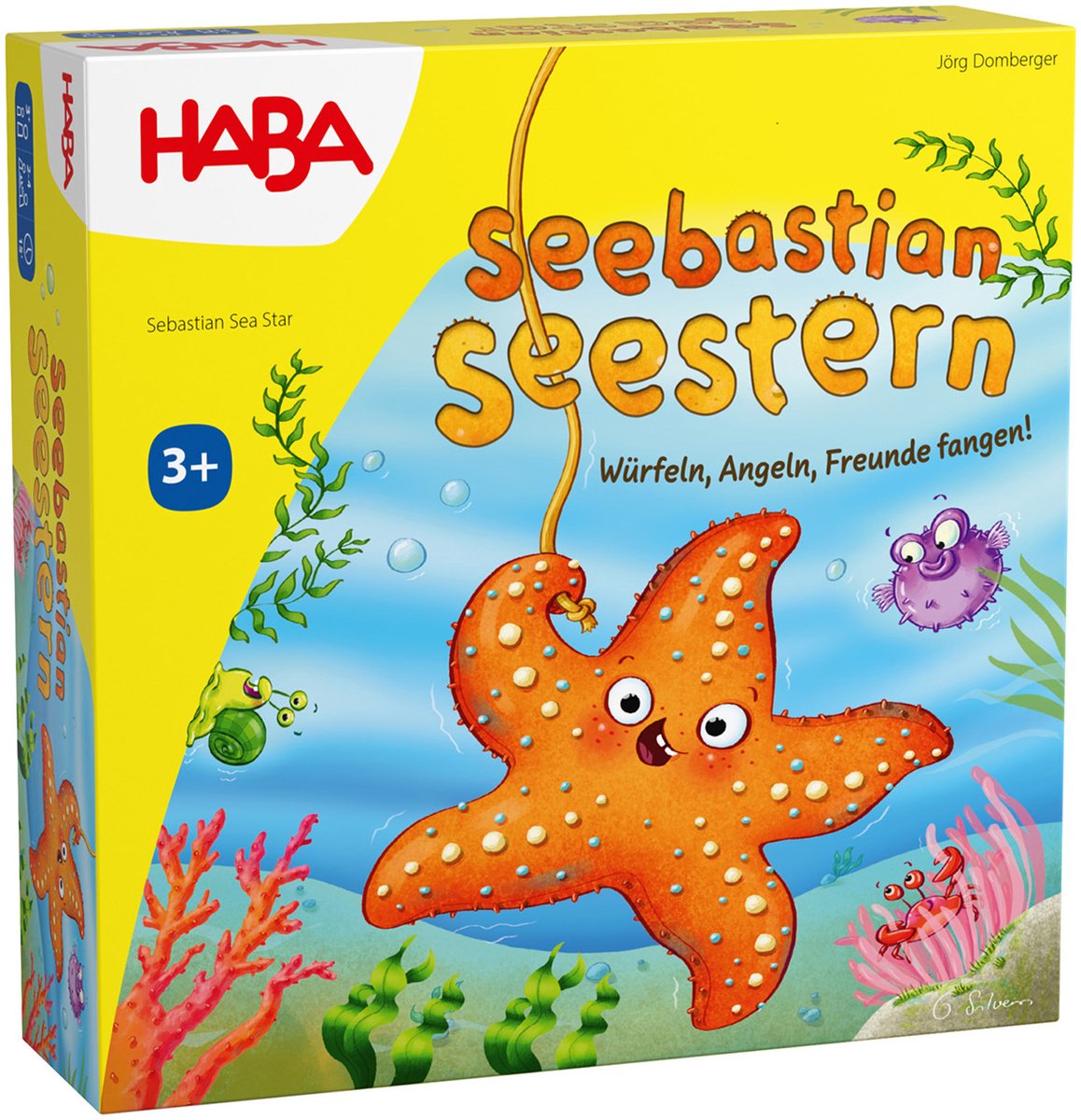 HABA Sebastian Seastar 15 min Bordspel Training van de fijne motoriek (vaardigheid)