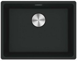 Franke Maris - MRG 110-52 Fragraniet spoelbak, 55x43 cm, mat zwart 125.0698.009