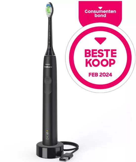 Philips Sonicare Series 4100 – Elektrische Tandenborstel – Zwart -HX3681/54