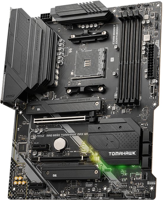 Carte Mère MSI MAG B550 TOMAHAWK MAX WiFi ATX AMD AM4 AMD B550