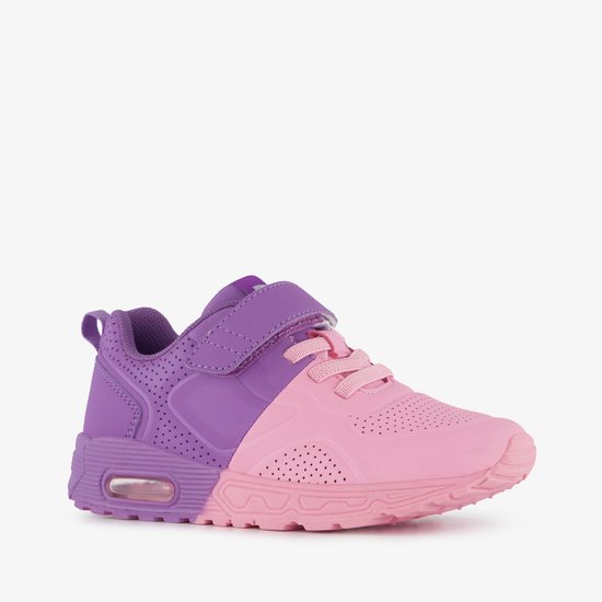 Blue Box meisjes sneakers met airzool paars roze - Maat 28