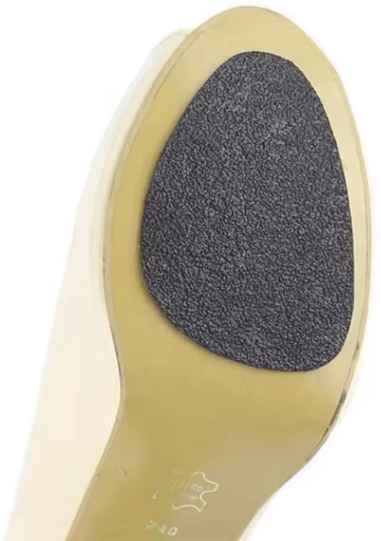 Autocollants antidérapants pour semelles de chaussures - Semelle antidérapante - Patins antidérapants - 1 paire - Semelles plus rugueuses - Anthracite - Autocollants pour semelles - CHPN