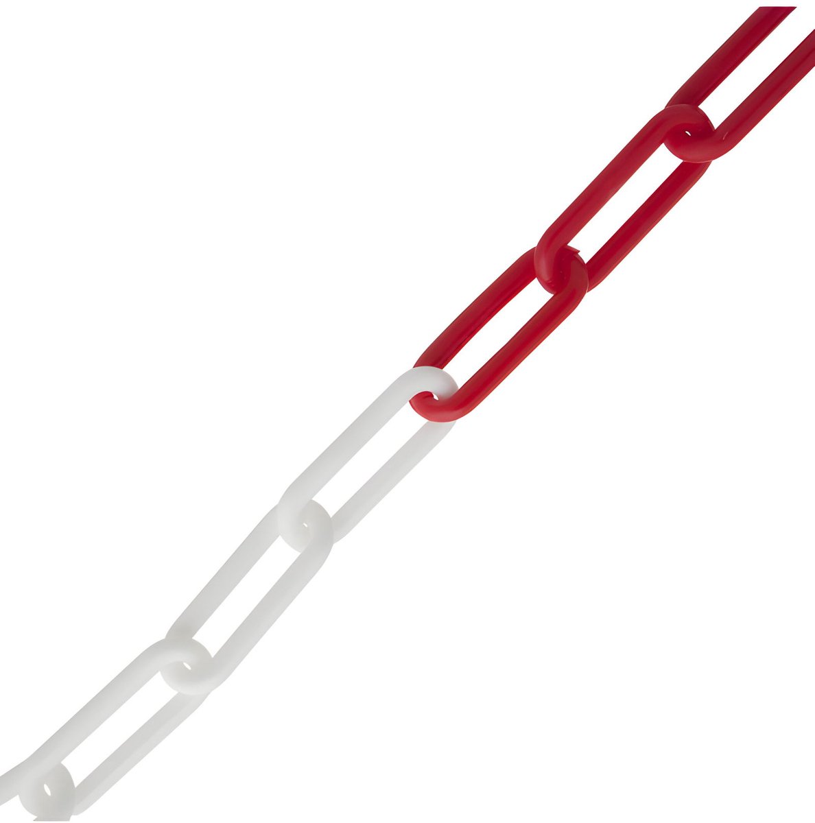 Deltafix - Kunststofketting rd/wt 40x6mm p/m