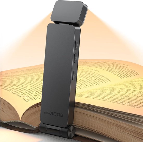 Foto: Bedside reading lamp with 3 colors stepless dimming 500mah usb c rechargeable clamp light book lamp for night reading mini led reader