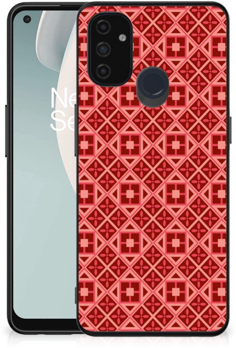 OnePlus Nord N100 Back Case Batik Rood