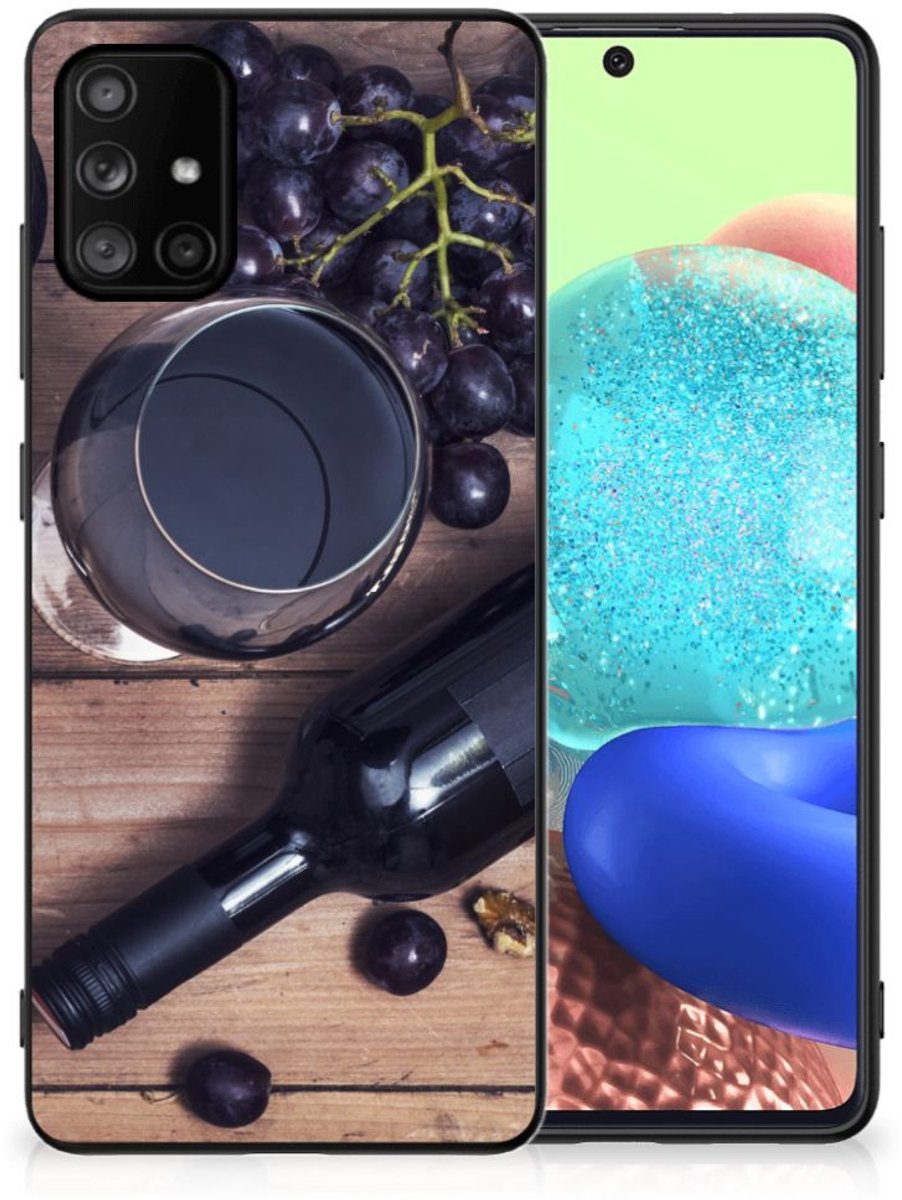 Samsung Galaxy A71 Back Cover Hoesje Wijn