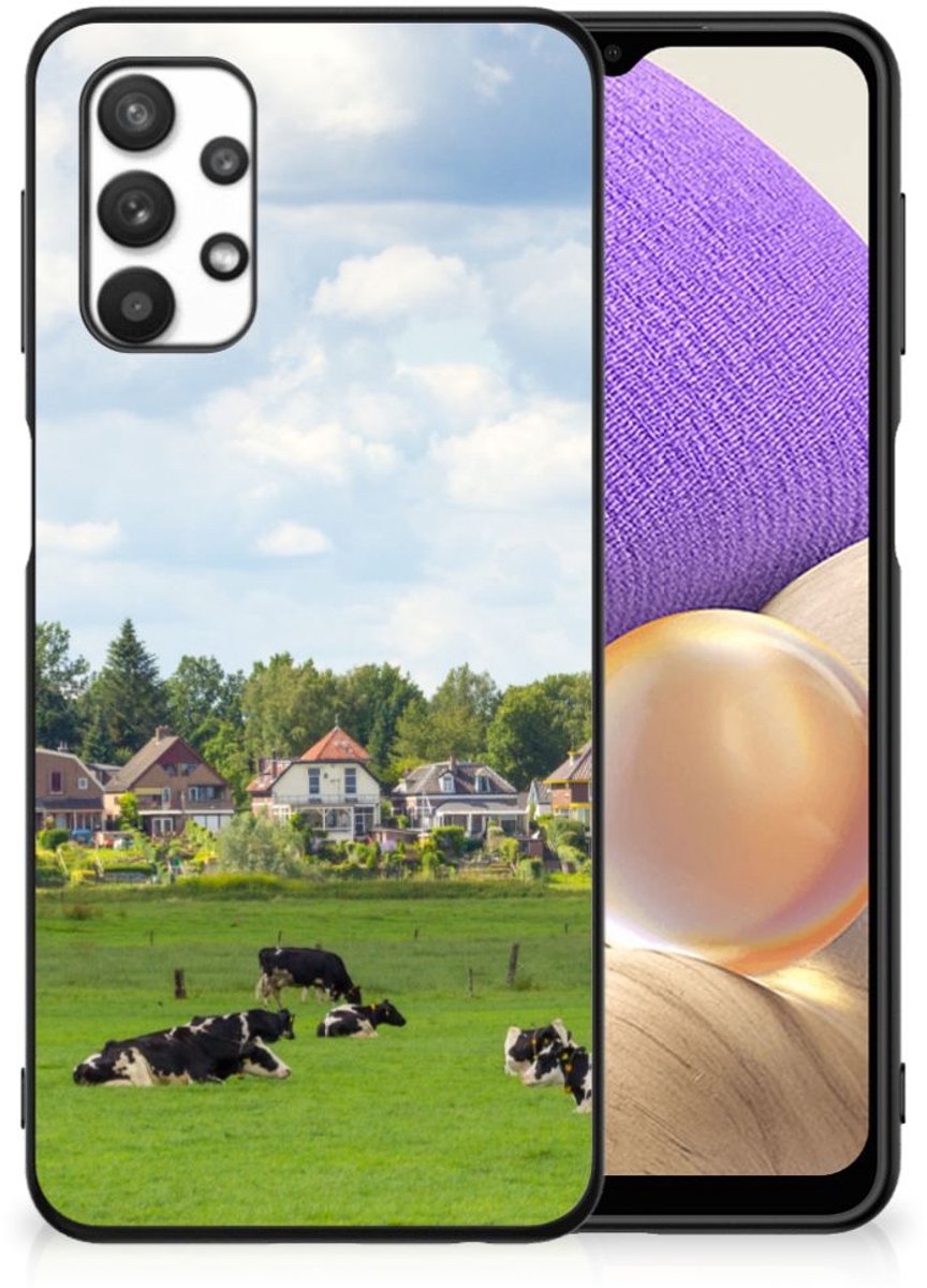 Samsung Galaxy A32 5G Dierenprint Telefoonhoesje Koeien