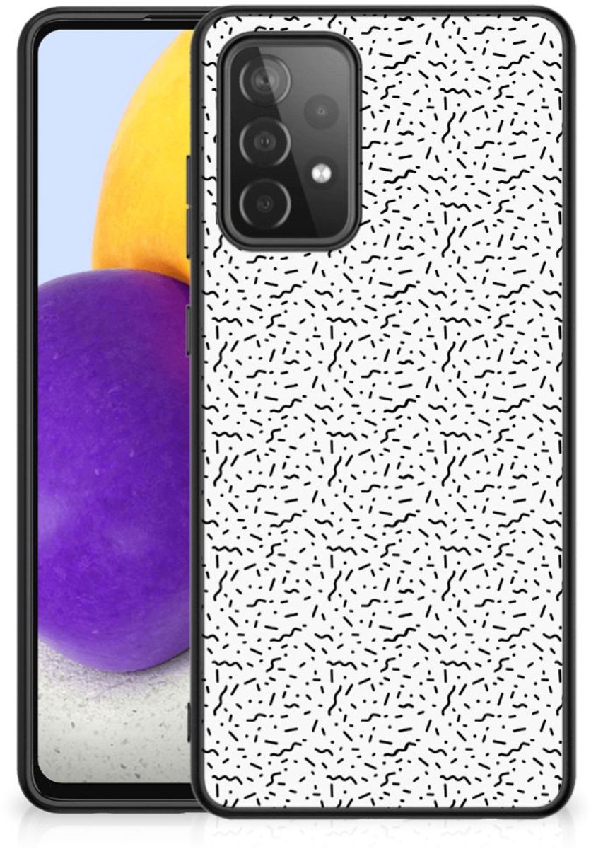 Samsung Galaxy A72 (5G/4G) Back Case Stripes Dots