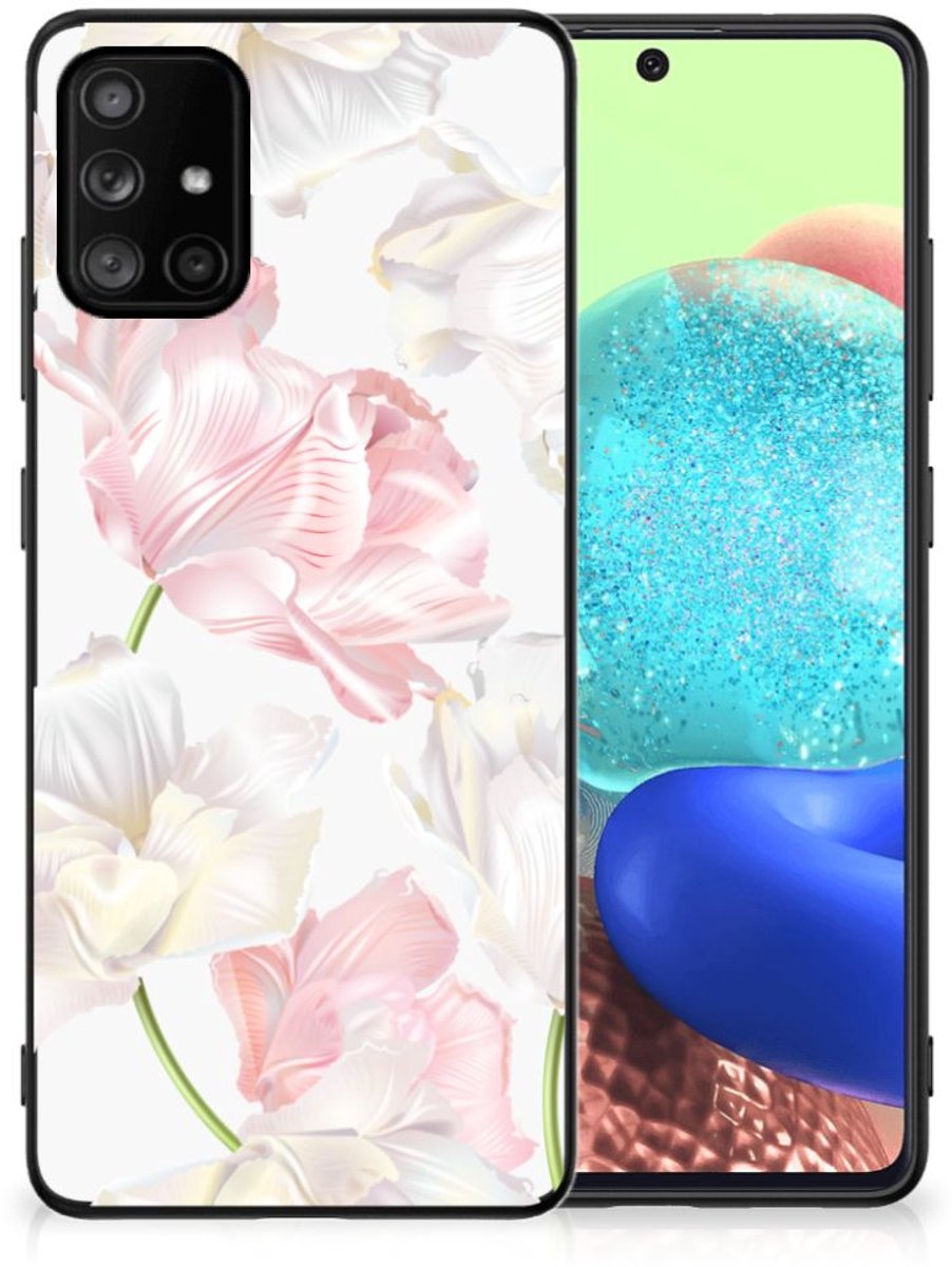Samsung Galaxy A71 Bloemen Hoesje Lovely Flowers