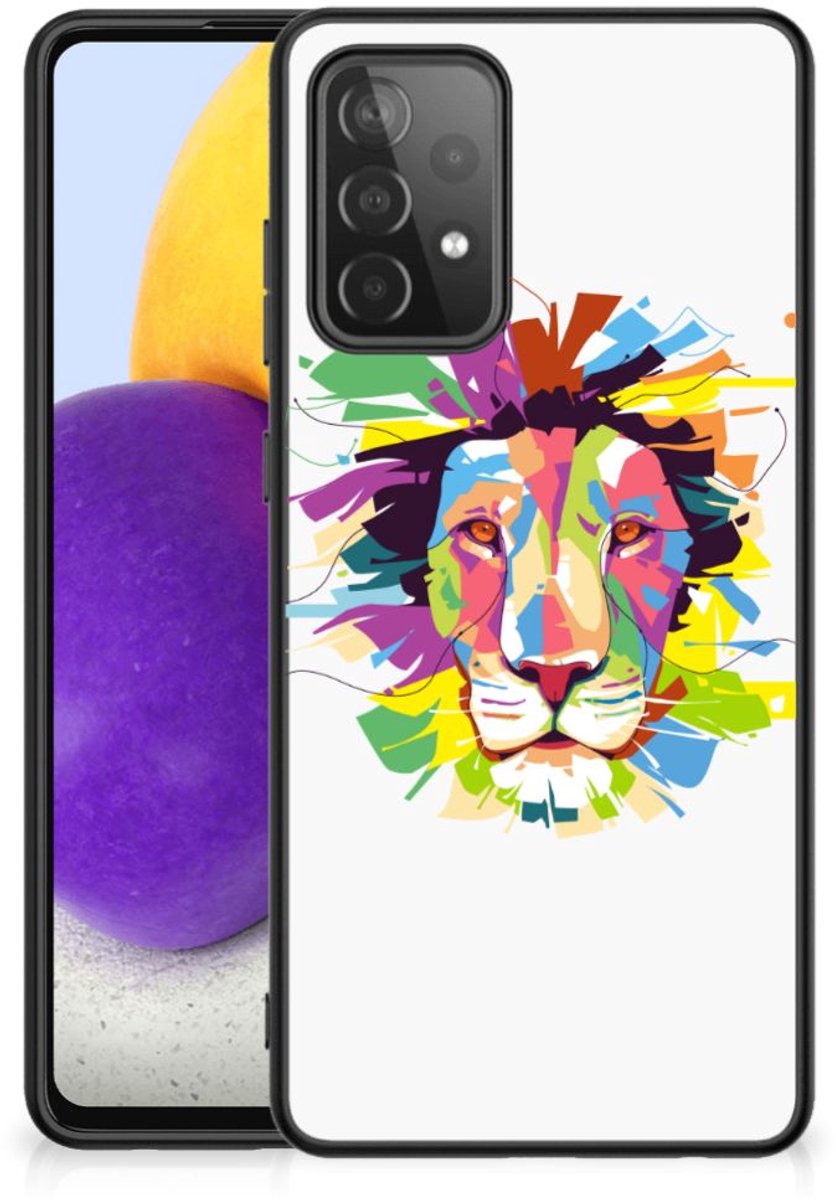 Samsung Galaxy A72 (5G/4G) Hoesje Lion Color