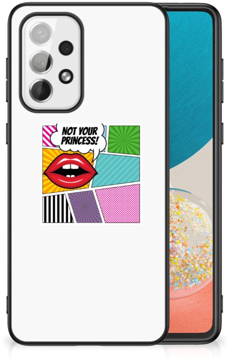 Samsung Galaxy A73 GSM Cover Popart Princess