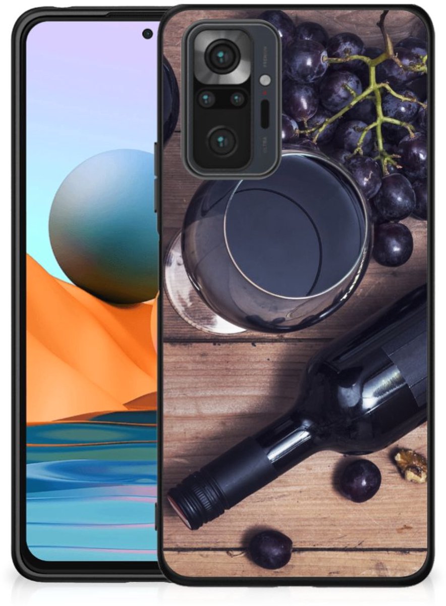 Xiaomi Redmi Note 10 Pro Back Cover Hoesje Wijn