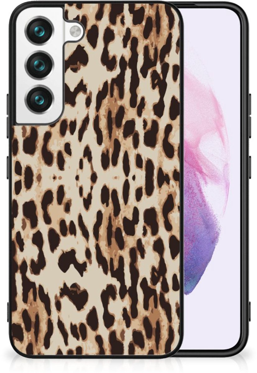 Samsung Galaxy S22 Dierenprint Telefoonhoesje Leopard